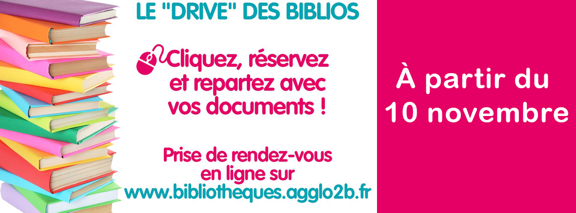 Le Drive des biblio de retour !