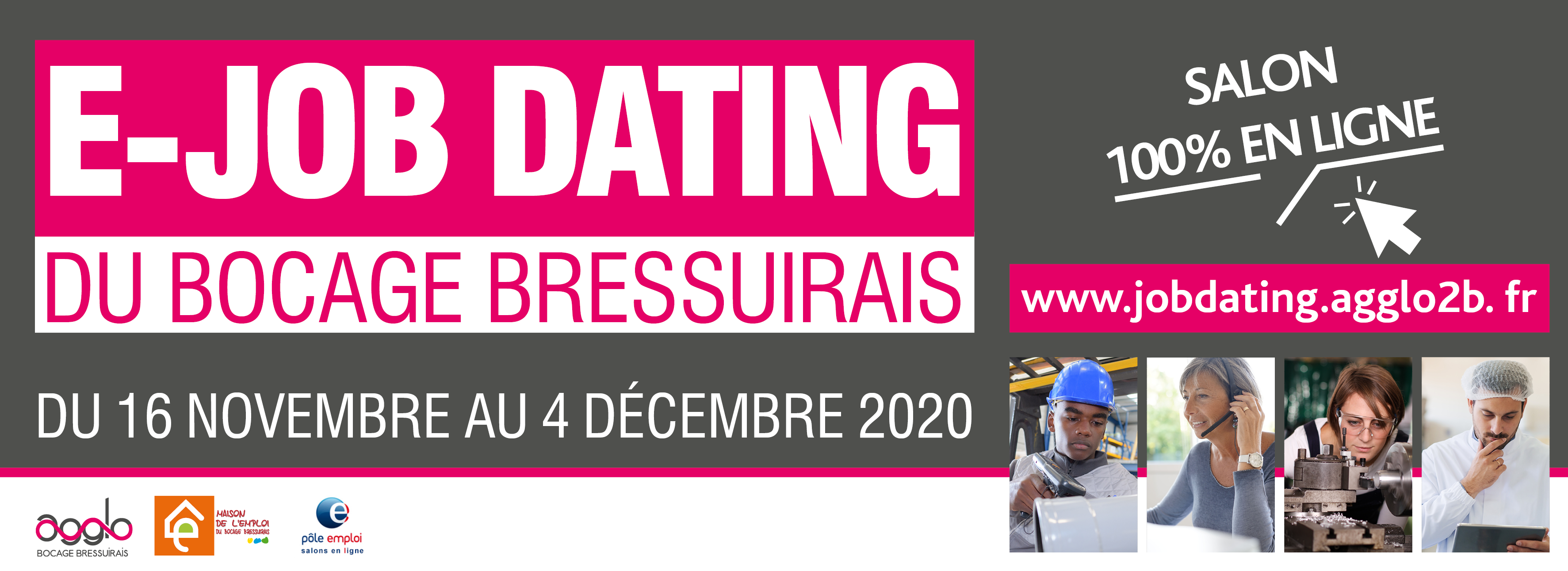 Job dating 100% en ligne